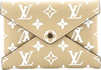 Louis Vuitton Kirigami Pochette Limited Edition Colored Monogram Giant MM pouch - Beige