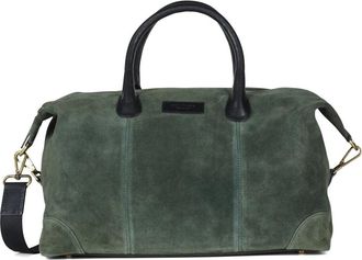 Howard London Weekend Bag Milo - unisex - Weekendtassen - Groen - ONE Size - Leer - Tassen