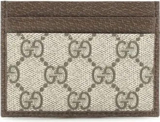 Gucci Ophidia Card Case - Brown