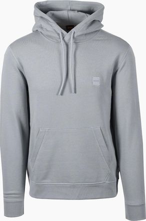 HUGO BOSS Mens BOSS ORANGE WETALK SWEATSHIRT OPEN GREY - Size: 44