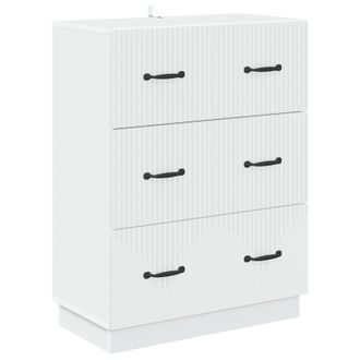 vidaXL Cajonera 66 X 34,5 X 87 Cm Madera De Ingenier&iacute;a Vidaxl