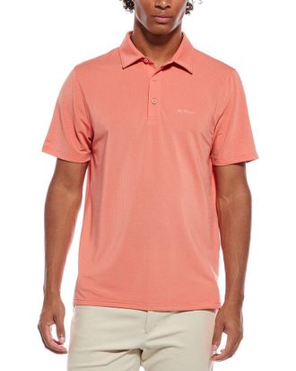 Ben Sherman Dobby Jacquard Tech Pique Sport Fit Polo Shirt