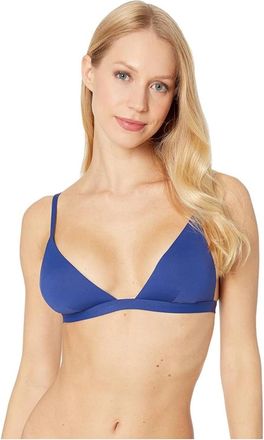 Vitamin A Moss Sapphire EcoLux Top Womens Blue Stretch Swimwear Beach JZZ344