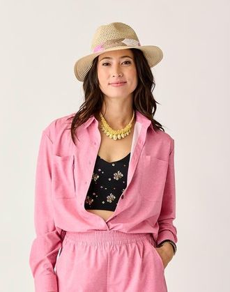Carve Designs Farrah Packable Hat in Light Khaki at Nordstrom