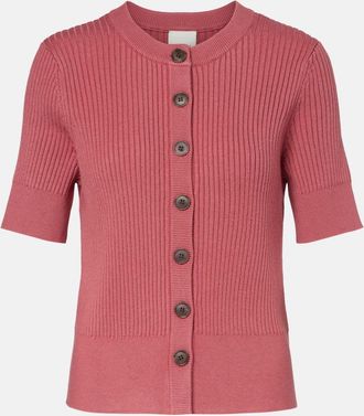 Varley Cardigan Micha in maglia a coste