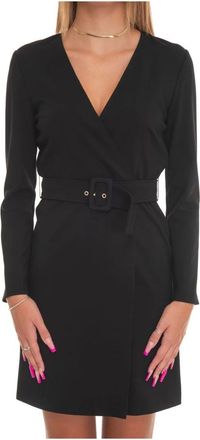 Pennyblack Dames, Jurken, Zwart, Maat: 2XL Jersey