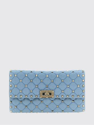 Valentino Garavani Borsa Rockstud Spike in viscosa matelass&egrave;