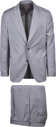 Lardini Traje Giacca Stondata - Suits - Hombre - Gris - S