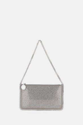Stella McCartney Silver Falabella Crystal Shoulder Bag