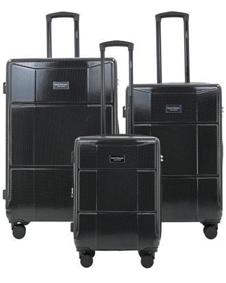 Isaac Mizrahi New York Aero 3Pc Expandable Luggage Set