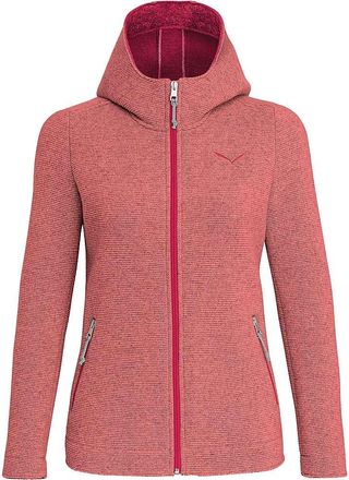 Salewa Salewa Womens Sarner Full Zip Hoody - Shell Pink