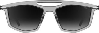 Silhouette Rondinara 4092/75 6510 Mens Sunglasses Grey Size 55