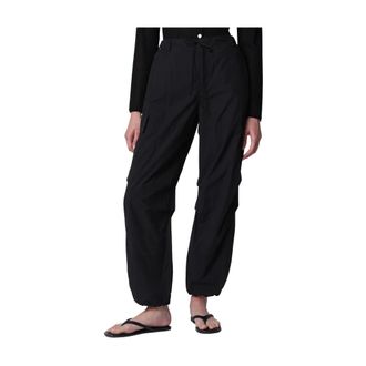 Dunst Parachute Trousers - female - Dunst - Straight Trousers - Black - L - Trousers