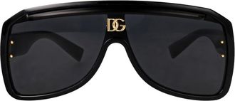 Dolce & Gabbana unisex, Accessoires, Zwart, Maat: 37 MM Polyamide