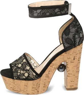 Nicholas Kirkwood Sandali Maya con decorazione 135mm Pre-owned - Nero