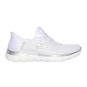Skechers Mens Summits - Diamond Dream slip-in vrijetijdsschoenen (Wit)