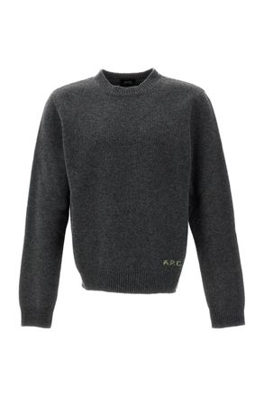 A.P.C. Grey Edmond Wool Sweater
