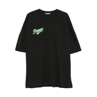 Barrow Barrow, Heren, Tops, Zwart, Maat: XL Katoen