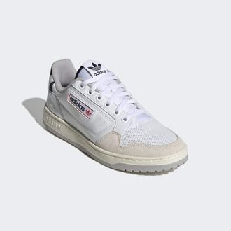 adidas Originals ADIDAS Originals Unisex NY 90 Shoes - White material_real_leather - Size UK 5.5