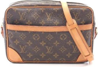 Louis Vuitton Pre-owned Cross Body Bags, female, Brown, Size: ONE SIZE Pre-owned Plastic Crossbody Bag
