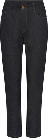 C.Ro Klassieke Indigo Blauwe Broek - Dames - Slim Fit Jeans - Zwart - XS - Jeans