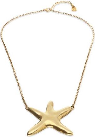 UNOde50 Gold-Tone Necklace with Star Pendant at Nordstrom