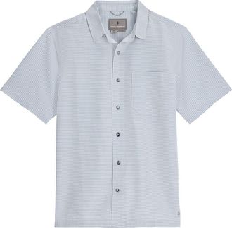 Royal Robbins Desert Pucker Button-Up Shirt in Misty Blue at Nordstrom, Size Xx-Large