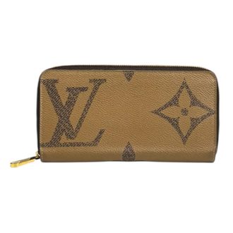 Louis Vuitton Brown Monogram Long Wallet (Bi-Fold) (Pre-Owned)