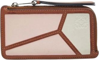 Loewe Pre-owned Wallets, female, Brown, Size: ONE SIZE Pre-owned Card Case