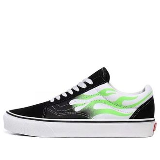 Vans Old Skool Flame Black White VN0A4U3BXEY