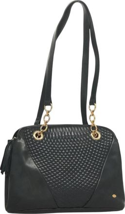 Bally Vintage Chain Shoulder Bag Quilted Leather Leather Shoulder Bag Bag (Pre-Owned)