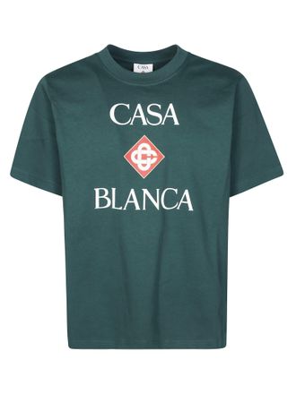 Casablanca Classic Graphic Emblem T-Shirt