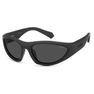 Polaroid Sunglasses, unisex, Black, Size: 59 MM Stylish Sunglasses with Colorful Lenses