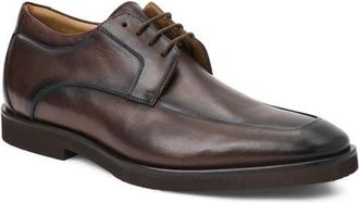 Bruno Magli Rimini Cap Toe Derby in Dark Brown Calf at Nordstrom, Size 11.5