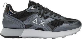 Sun 68 Jaki 2.0 - Heren - Sneakers - Zwart - 40 EU - Leer - Schoenen