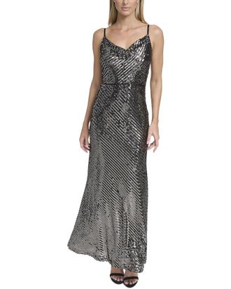 Vince Camuto Embellished Sleeveless Maxi Dress