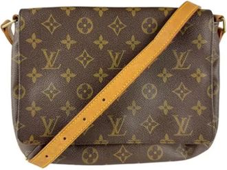 Louis Vuitton Pre-owned Cross Body Bags, female, Brown, Size: ONE SIZE Pre-owned Canvas louis-vuitton-bags