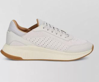 HUGO BOSS leather low-top sneakers