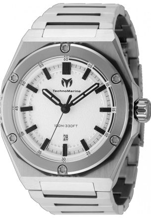 Technomarine TM-416060 Mens Coral Legacy Watch - Silver - One Size