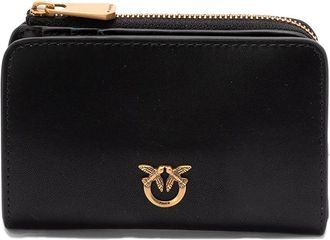 Pinko Wallet - Dames - Portefeuilles - Zwart - ONE Size - Accessoires