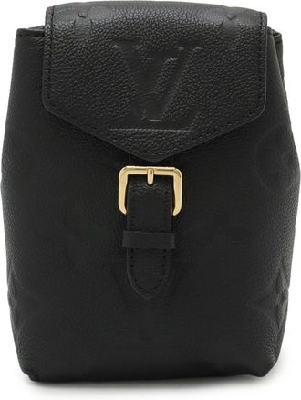 Louis Vuitton Black Noir Monogram Empreinte Backpack (Pre-Owned)