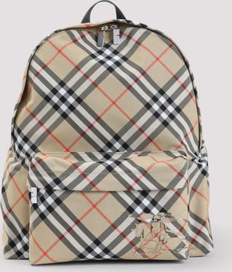 Burberry Beige Nova Check backpack
