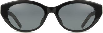 Saint Laurent SL M148/F Asian Fit 001 Womens Sunglasses Black Size 54 - Free RX Lenses - Free RX Lenses