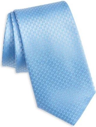 Calvin Klein Emmett Microgeometric Tie in Light Blue at Nordstrom Rack
