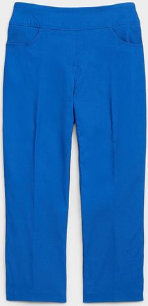 Contemporaine Womens Comfort-waist bengaline capri pant Fit: Slim leg, regular rise