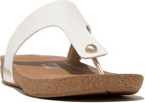 FitFlop iQushion Flip Flop in Urban White at Nordstrom Rack, Size 11