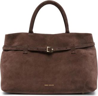 Manu Atelier Le Cambon 35 Tas - Dames - Handtassen - Bruin - ONE Size - Su&egrave;de - Tassen
