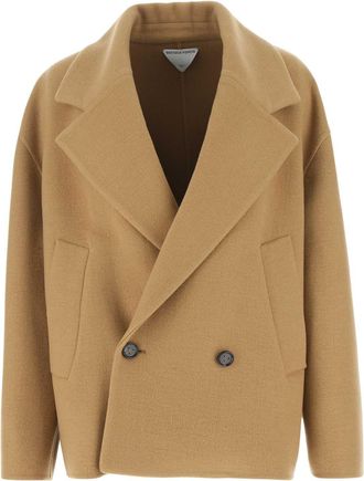 Bottega Veneta Camel Cashmere Coat