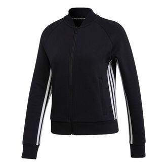 adidas (WMNS) adidas Must Haves 3-Stripes Track Jacket Asia Sizing Black DX7971