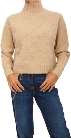 Elisabetta Franchi Donna, Maglie, Marrone, S, new